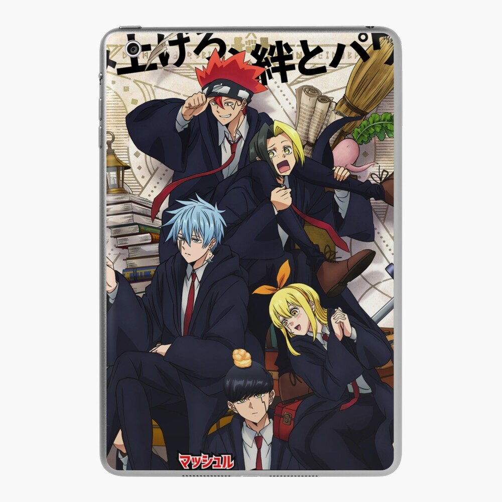 Mash - Mashle anime iPad Case & Skin for Sale by Arwain