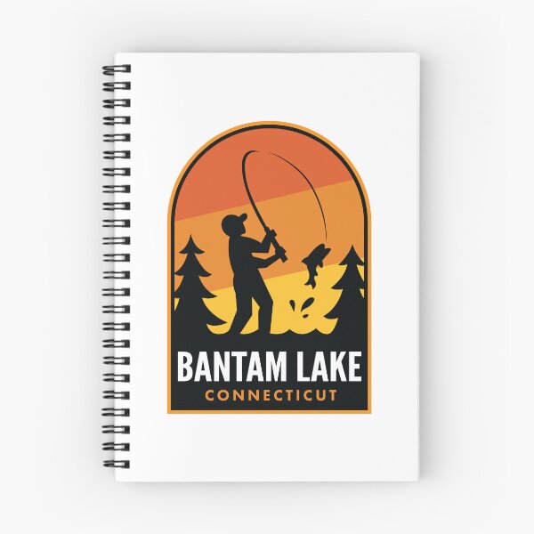 Item preview, Bantam Lake Connecticut Fishing designed and sold by HalpinDesign.