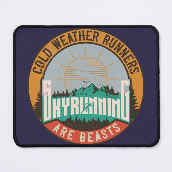 Item preview, SKYRUNNING COLD WEATHER RUNNERS ARE BEASTS designed and sold by HomeCoquette.