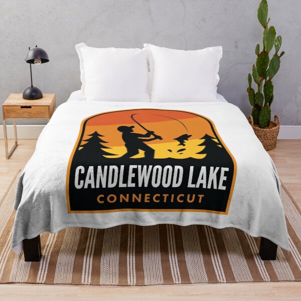 Item preview, Candlewood Lake Connecticut Fishing designed and sold by HalpinDesign.
