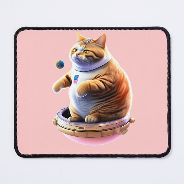 Item preview, Fat Space Cat designed and sold by SurullinenArt.