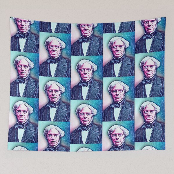 Item preview, Michael Faraday Artwork | Michael Faraday Portrait | Michael Faraday Wall Art  designed and sold by Suyogsonar25.