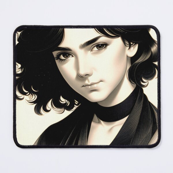 Item preview, Pretty Girl in Black and White designed and sold by Ellen Davis.