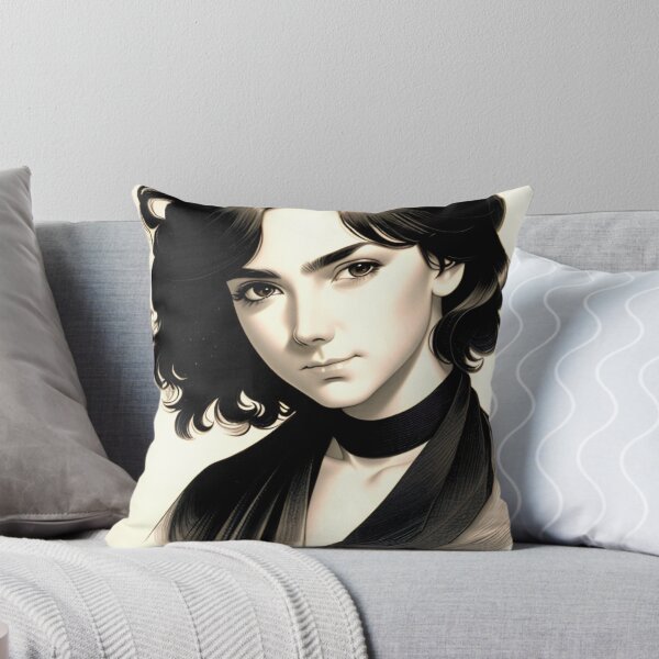 Item preview, Pretty Girl in Black and White designed and sold by Ellen Davis.