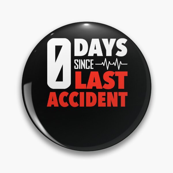 Item preview, Funny Injury Recovery Zero Days Last Accident designed and sold by Crush Retro®.
