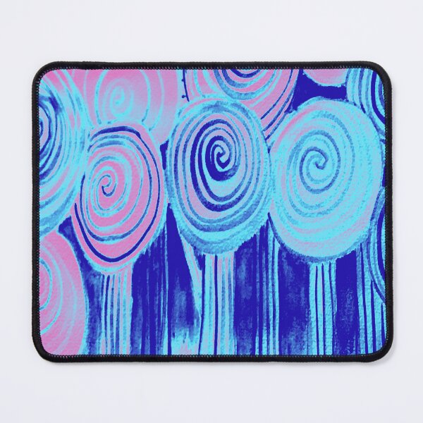 Item preview, Blue and Pink Lollipop Tree Swirl - Art designed and sold by jolabrese.