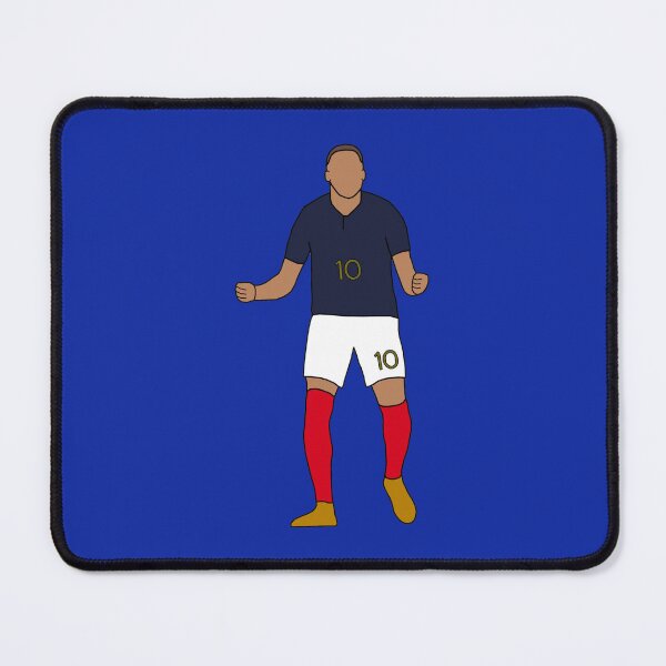 Item preview, Kylian Mbappe Jersey Art, France, Football Wall Art, Minimalist designed and sold by Fan-Shop.
