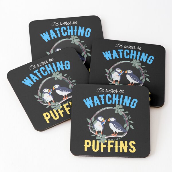 Item preview,  i'd rather be watching puffins designed and sold by vidyaroul.