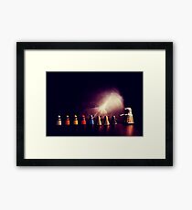 they go two by four by six by eight Framed Print