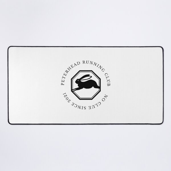 Item preview, Peterhead Running Club Rabbit Black designed and sold by ootzie.