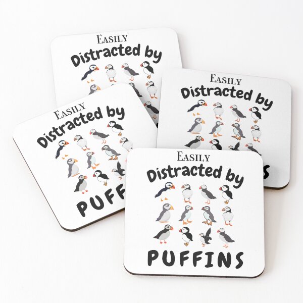 Item preview,   i'd rather be watching puffins designed and sold by vidyaroul.