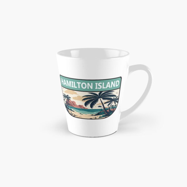 Item preview, Hamilton Island Australia Retro Emblem designed and sold by KrisSidDesigns.