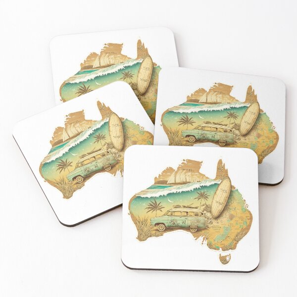 Item preview, Vintage Surf Australia  designed and sold by RiderSpoon.