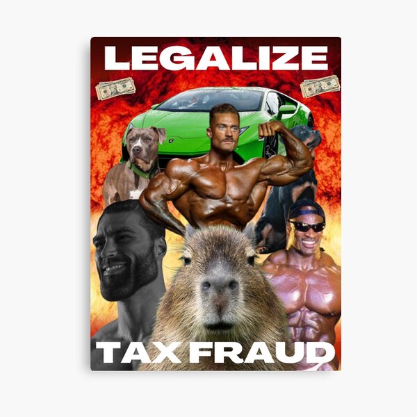 Big Floppa tax fraud Funny memes  Poster for Sale by JennieCOM