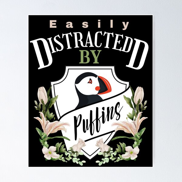 Item preview,  i'd rather be watching puffins designed and sold by vidyaroul.