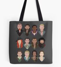 Black Sails characters (faceless) Tote Bag