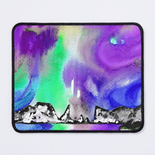 Item preview, Northern Lights and Mountains - Purple Palette designed and sold by Niina Niskanen.