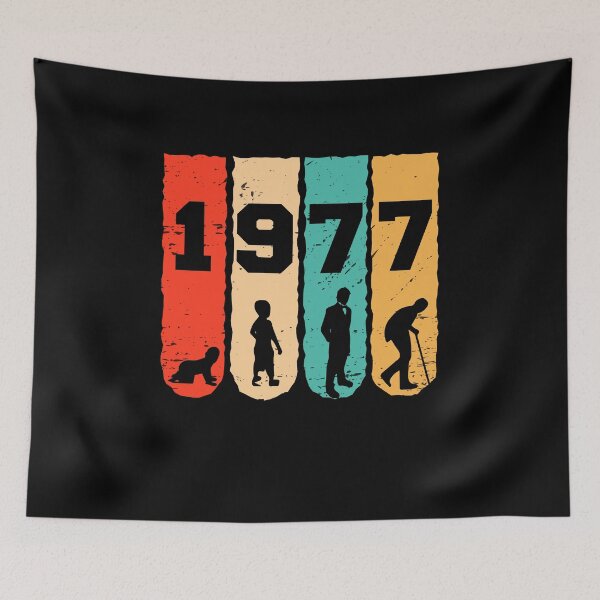 Item preview, Vintage 1977, 46th Birthday Gift designed and sold by ahmedbakkali.