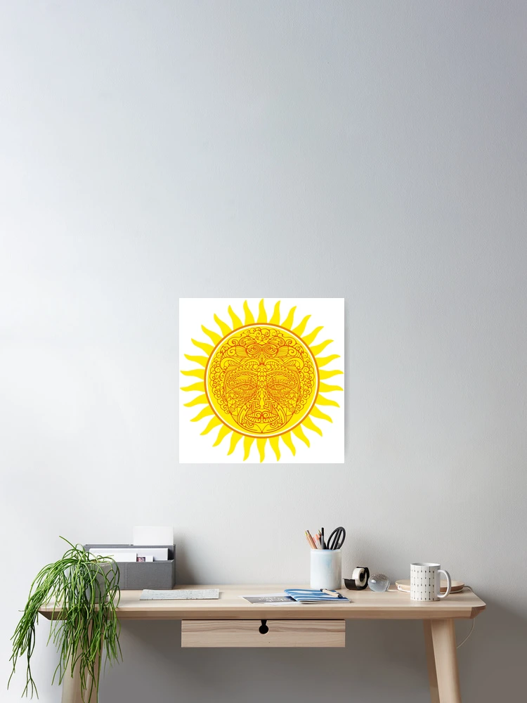 Thumbnail 2 of 3, Poster, Sun designed and sold by Rif Khasanov.