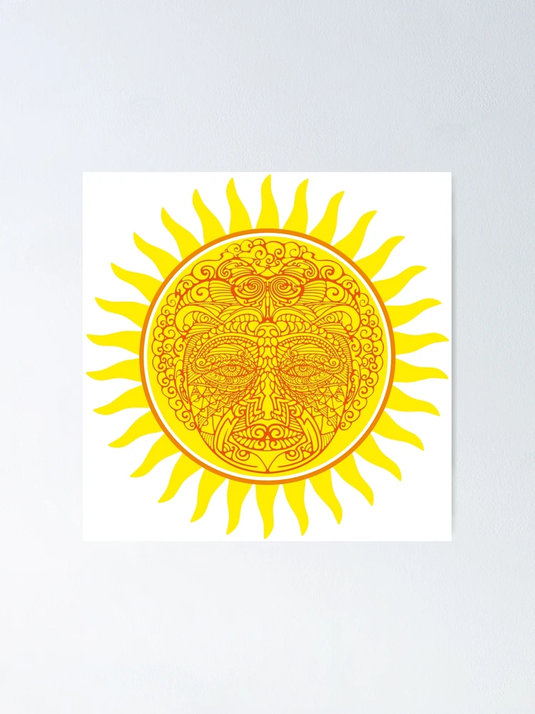 Thumbnail 1 of 3, Poster, Sun designed and sold by Rif Khasanov.