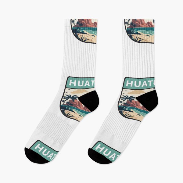 Item preview, Huatulco Mexico Retro Emblem designed and sold by KrisSidDesigns.