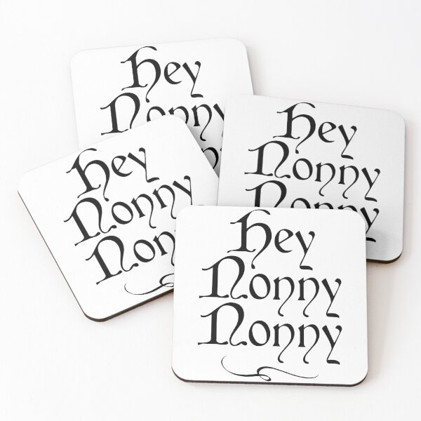 Item preview, Hey nonny nonny | William Shakespeare Quote designed and sold by CastlesClassics.