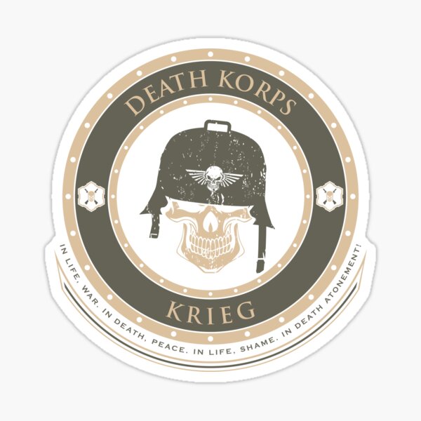KRIEG - LIMITED EDITION Sticker