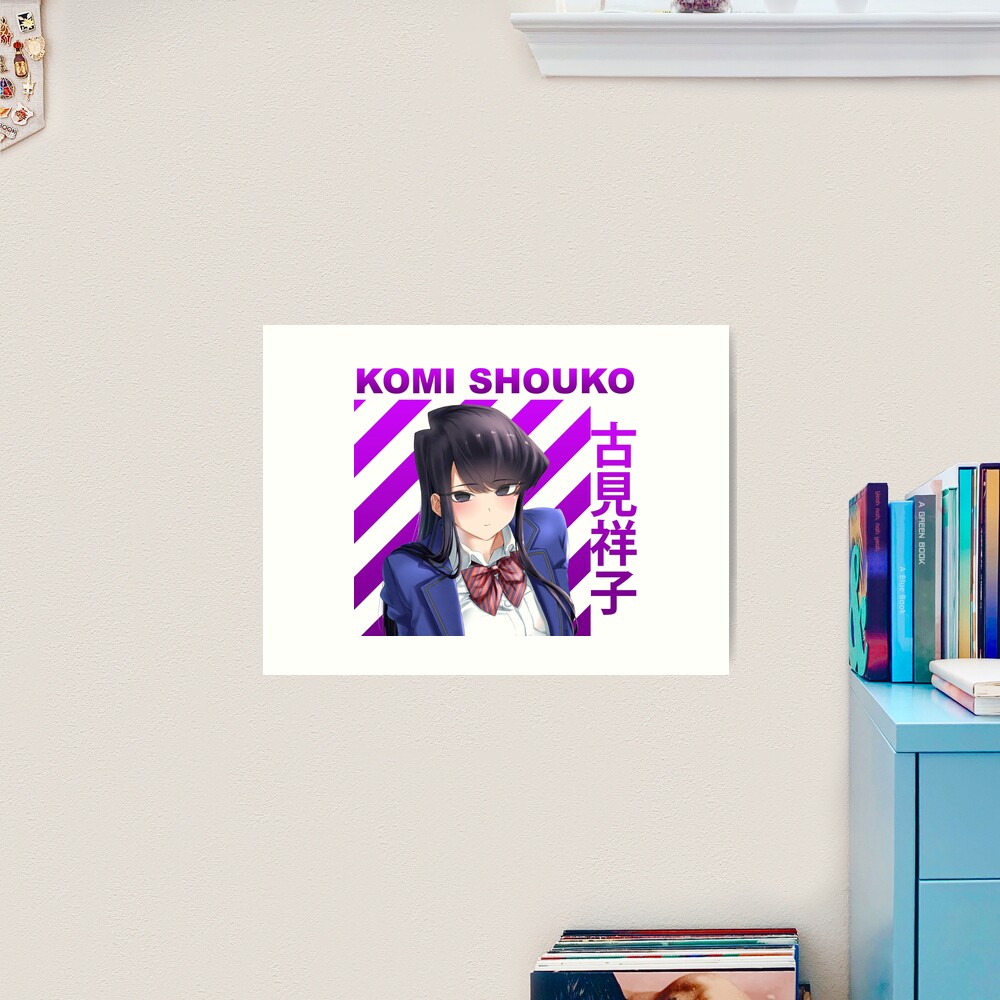 Komi San - Komi Shouko - Komi Can't Communicate - 1 Art Print for Sale by  Anderson-Arte | Redbubble