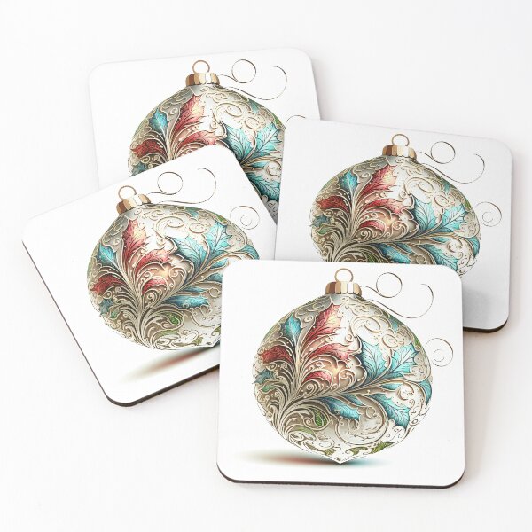 Item preview, Ornate Fancy Elegant Christmas Ornament designed and sold by Ealaionta Design.