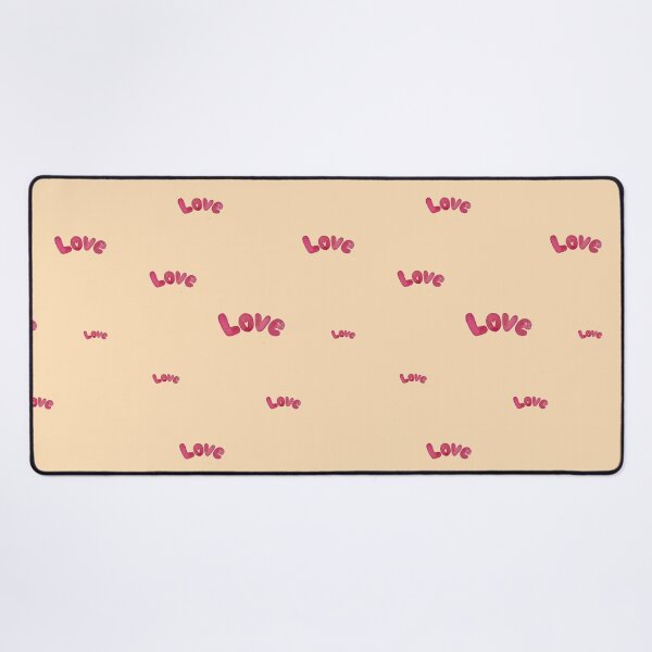 Item preview, Love pink valentine pattern cute a watercolor peach designed and sold by Yana Mustafina | Boho Soulful Designs.