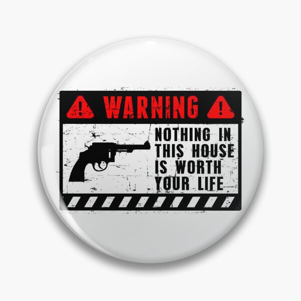 Item preview, human warning label nothing in this house is worth your life  designed and sold by ramwebroom.