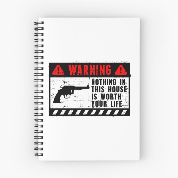Item preview, human warning label nothing in this house is worth your life  designed and sold by ramwebroom.