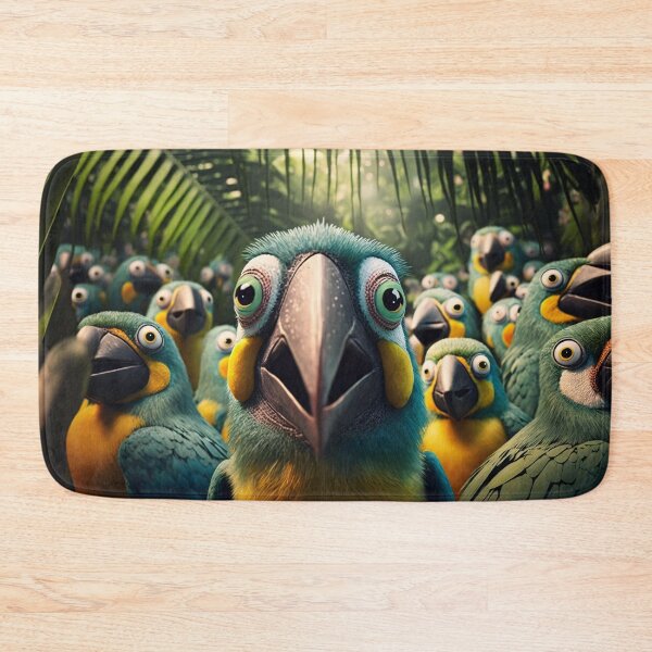 Item preview, Funny Tropical Bird Selfie designed and sold by FunWearVM.