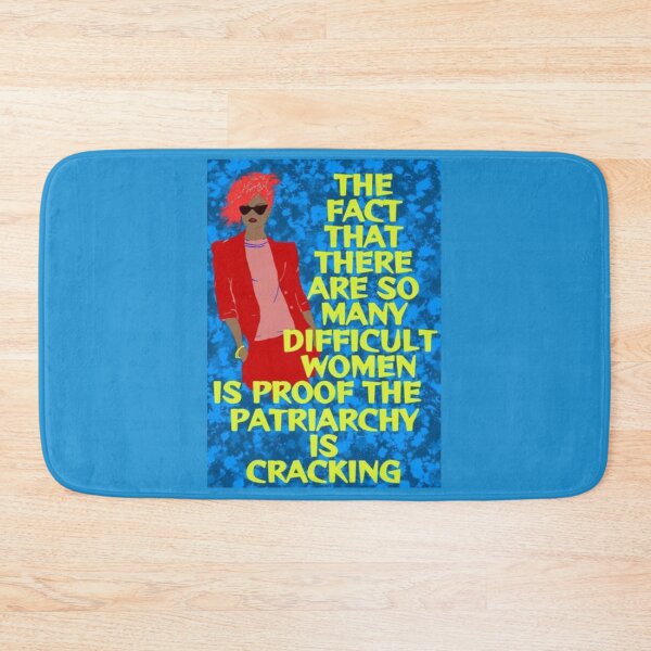 Item preview, Radical Feminist Design - The Fact That There Are So Many Difficult Women Is Proof The Patriarchy Is Cracking designed and sold by LethalPixieDust.