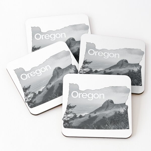 Item preview, Oregon Destination Landscape Sticker - God's Thumb designed and sold by LaLunaWinters.
