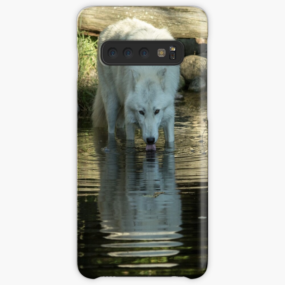 Wolf reflection Case & Skin for Samsung Galaxy