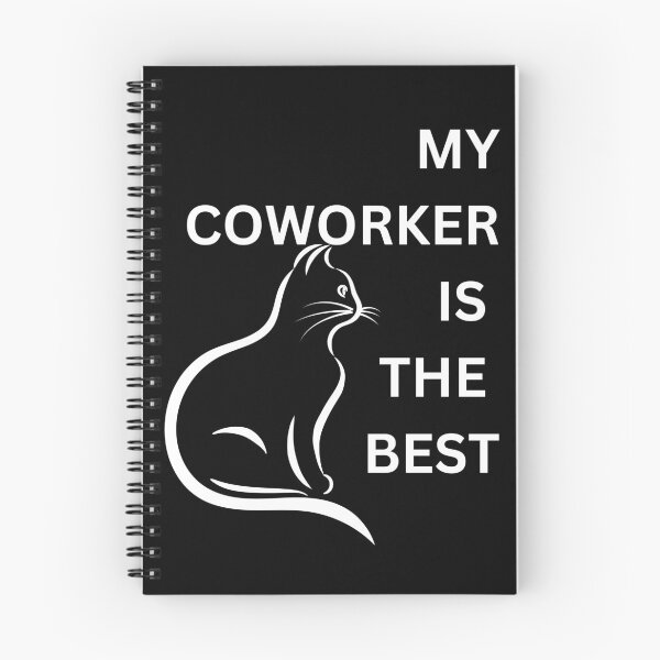 Item preview, My coworker is the best cat designed and sold by courtney petersen.