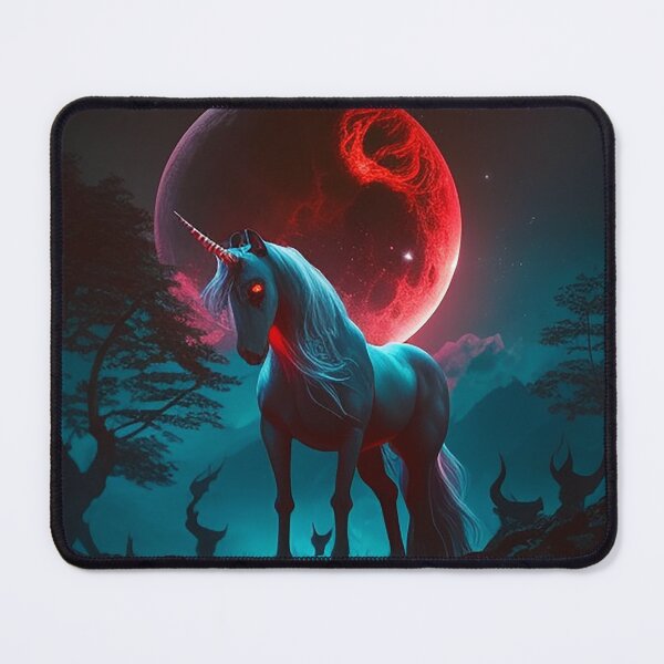 Item preview, The 8k Dark Unicorn: A Fantasy Digital Art Masterpiece designed and sold by Zovermind.
