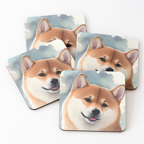 Item preview, Shiba Inu Shibe Dog Valentine with a Heart Symbol designed and sold by Shiba-Inu-Art.