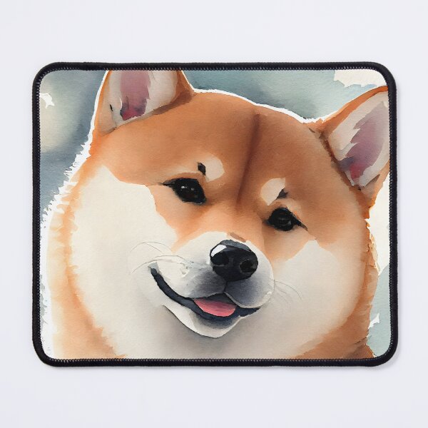 Item preview, Shiba Inu Shibe Dog Valentine with a Heart Symbol designed and sold by Shiba-Inu-Art.