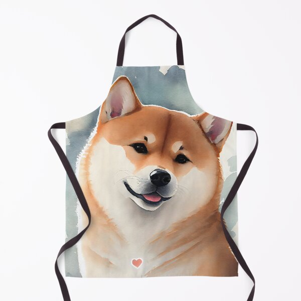 Item preview, Shiba Inu Shibe Dog Valentine with a Heart Symbol designed and sold by Shiba-Inu-Art.