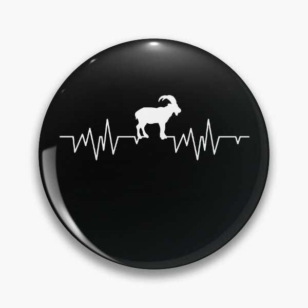 Item preview, Goat Heartbeat  - Funny Goat Lovers Gift designed and sold by Creative Angel.
