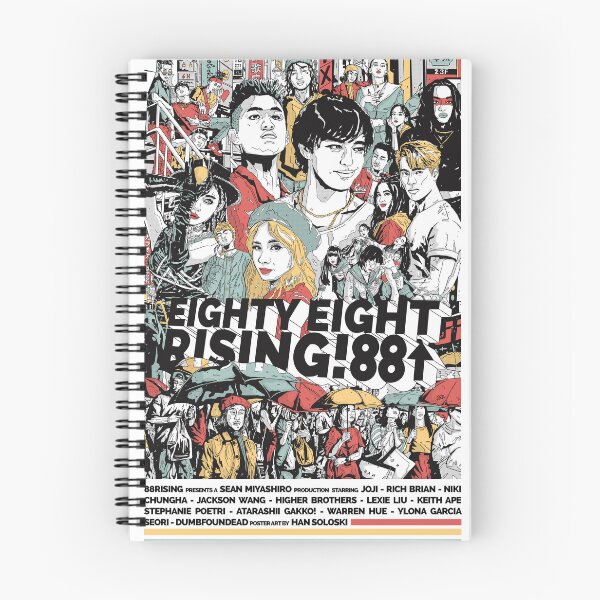 Item preview, 88Rising The Movie Poster Color designed and sold by hansoloski.