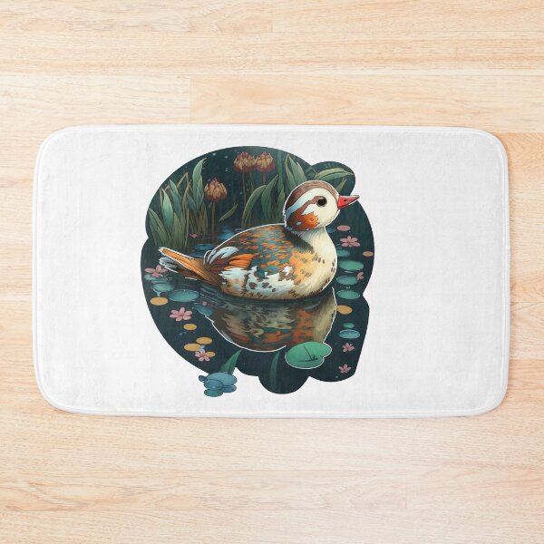 Item preview, Cute Mandarin duck, Sticker designed and sold by CosmicCritters.