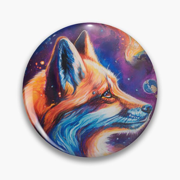 Item preview, space fox designed and sold by Julie Boehm.