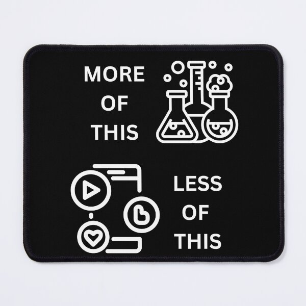 Item preview, More science less media  designed and sold by courtney petersen.