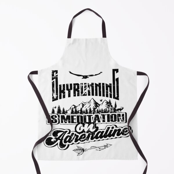 Item preview, SKYRUNNING IS MEDITATION ON ADRENALINE designed and sold by HomeCoquette.