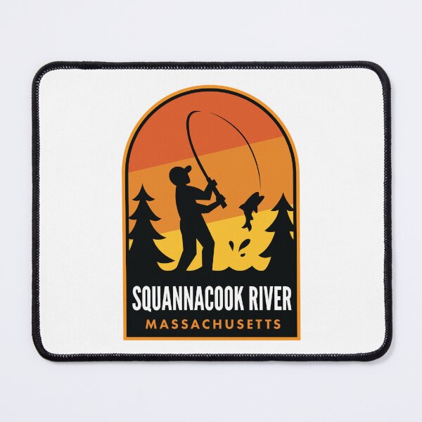 Item preview, Squannacook River Massachusetts Fishing designed and sold by HalpinDesign.