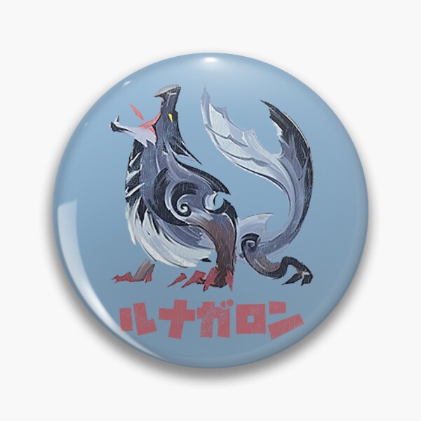 Item preview, Monster Hunter Rise Sunbreak Lunagaron Kanji designed and sold by StebopDesigns.