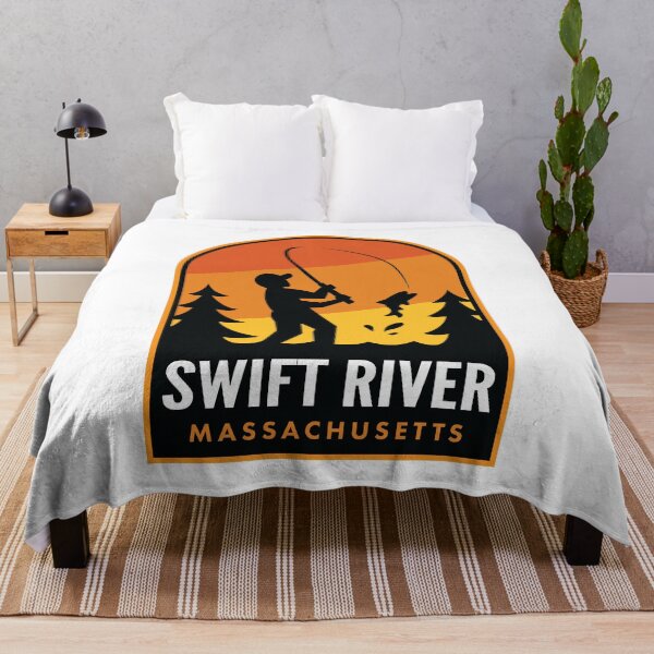 Item preview, Swift River Massachusetts Fishing designed and sold by HalpinDesign.